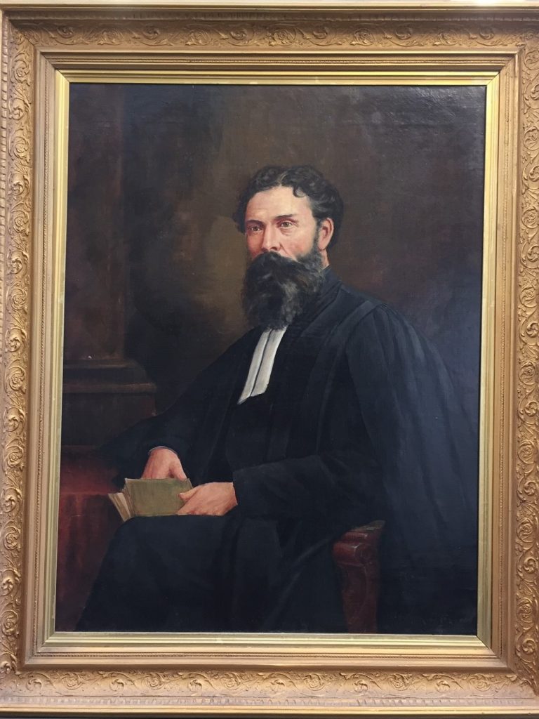 Rev Wm Henderson portrait