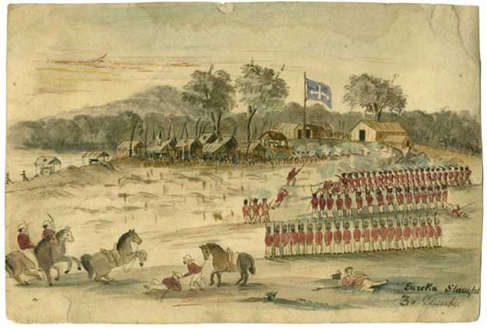 Charles Doudiet, Eureka Slaughter, 1854