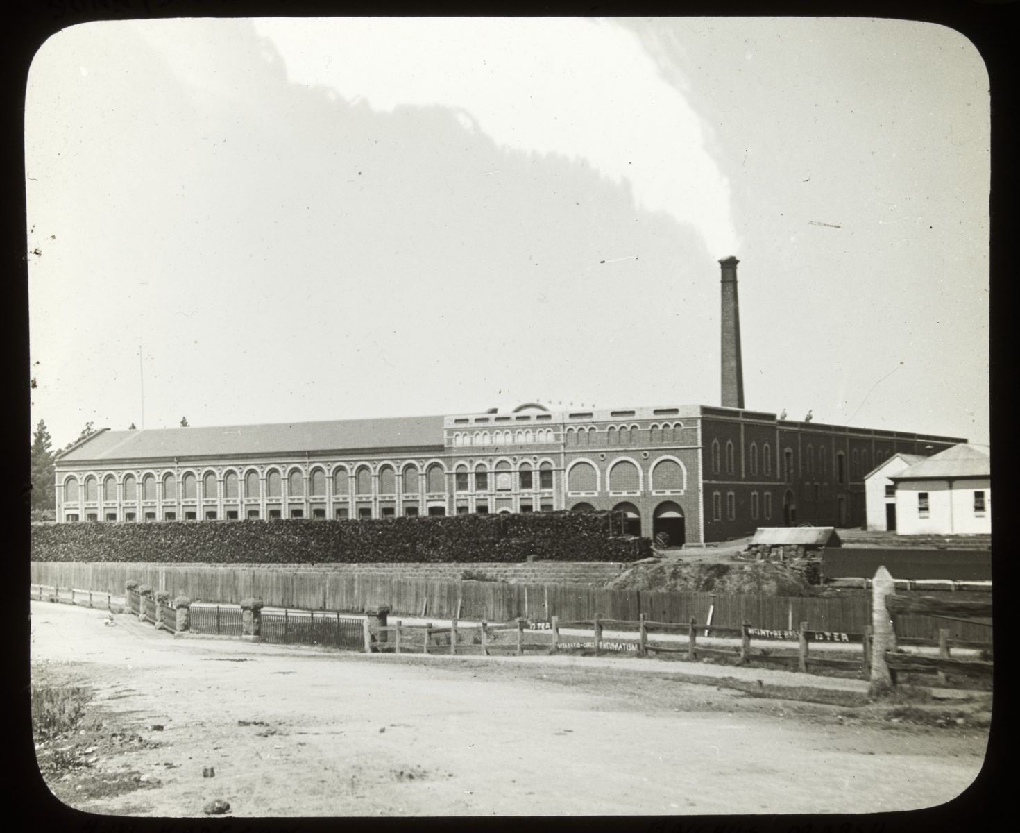 Lydiard Street railway gates c1870-75 SLNSW