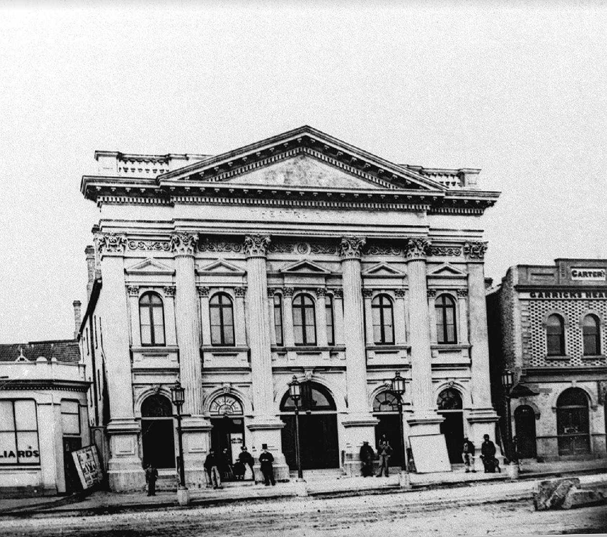 Theatre Royal, Sturt Street source Max Harris Collection, Ballarat Mechanics Institute