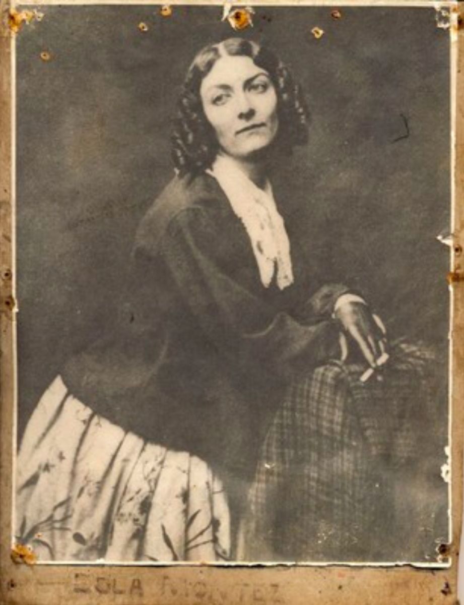 Lola Montes, photograph source Sovereign Hill and Gold Museum 78.0638