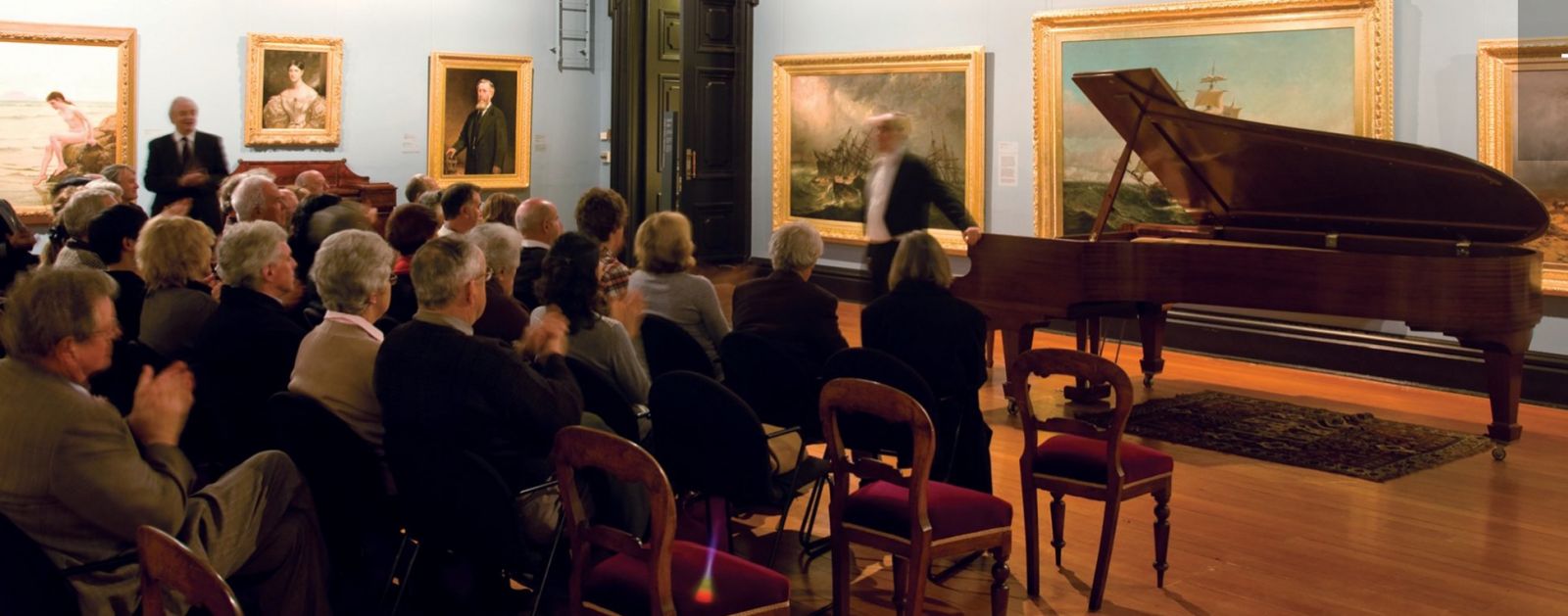 Concert at the Gallery image with permission from Peter Freund source Art Gallery of Ballarat
