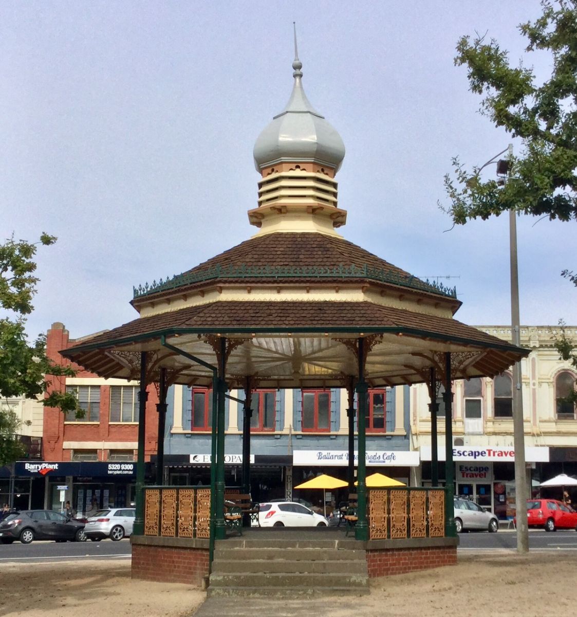 Queen Alexandra Bandstand, Sturt Street, source Georgina Williams