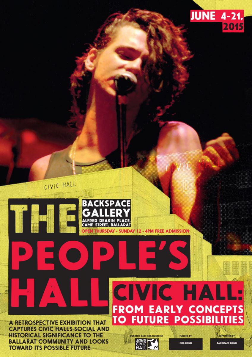 Save Civic Hall Poster Source: Merle Hathaway